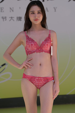 韵味的内衣模特两套